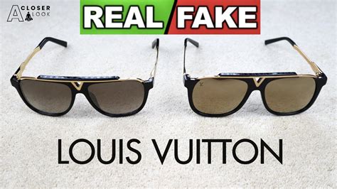 louis vuitton sunglasses fake or real